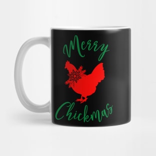 Xmas Chicken Merry Chickmas Mug